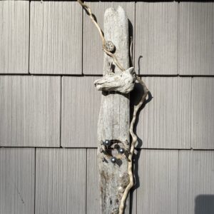 Natural Sculpture Door Harp, Driftwood Art